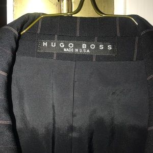 Hugo Boss pinstripped suit PRICE NEGOTIABLE